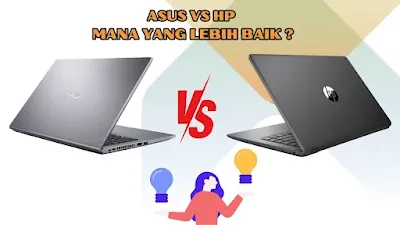 perbandingan laptop hp dan asus